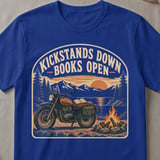 Kickstands Down Books Open Tee thumbnail 3