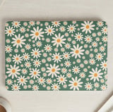 Green Daisy Floral MacBook Case thumbnail 1