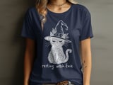 Resting Witch Face Cat Tee thumbnail 8