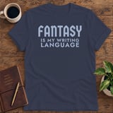 Fantasy Is My Writing Language Softstyle Tee thumbnail 6