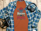 Hockey Papa Tee or Sweatshirt thumbnail 7