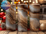 20 oz Agate Tumbler Wrap, Gold Marble Sublimation Design, Straight and Tapered Tumbler, Digital Download, Skinny Tumbler Design thumbnail 2