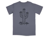 Desert Bloom Cactus Art T-Shirt thumbnail 2