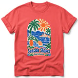 Seaside Shapes ~ Comfort Colors Premium Tee thumbnail 3