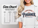 Est. 2026 Pensioner Vintage Style T-Shirt thumbnail 3