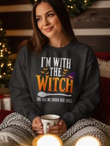 I'm With The Witch Tee thumbnail 11