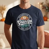 Promoted to Grandpa Est 2026 Tee thumbnail 7