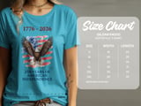 250 Years American Independence T-Shirt | Patriotic Eagle Flag Tee | 1776-2026 US Bicentennial Celebration Gift thumbnail 9