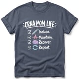 CRNA Mom Life Tee thumbnail 5