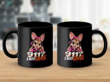 911 I Need Coffee Dispatcher Mug thumbnail 2