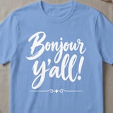 Bonjour Y'all Graphic T-Shirt thumbnail 5