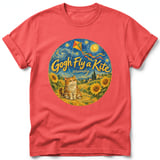 Gogh Fly a Kite ~ Comfort Colors Premium Tee thumbnail 3