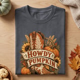 Howdy Pumpkin Western Tee thumbnail 2