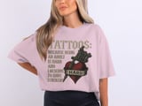 Adulting Is Hard Tattoo T Shirt, National Tattoo Day Shirt, Tattoo Machine Heart Tee, Funny Tattoo Lover Gift, Tattoo Artist Apparel thumbnail 5