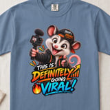 Going Viral Parker the Possum Tee thumbnail 7