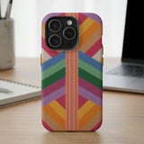 Colorful Knit Pattern MagSafe® Phone Case thumbnail 2