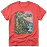 Gogh Road to Hana ~ Comfort Colors Premium Tee thumbnail 3