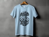 Freedom Is Riding a Bicycle | Mountain Bike T-Shirt thumbnail 12
