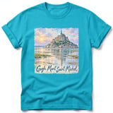 Gogh Mont Saint-Michel ~ Comfort Colors Premium Tee thumbnail 5