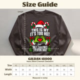 Too Hot For Ugly Sweaters Holiday Sweatshirt thumbnail 10