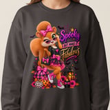 Spooky Fabulous Sally the Squirrel Sweatshirt thumbnail 12
