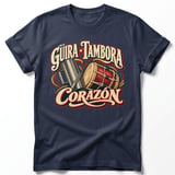 Güira Tambora Corazón T-Shirt – Dominican Music & Culture Tee thumbnail 8