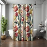 Soft Petal Tulip Dreams Shower Curtain thumbnail 7