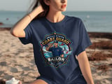 United States Coast Guard Sailor T-Shirt | Patriotic Military Veteran Gift | Honor Respect Devotion Duty USCG Tee thumbnail 5