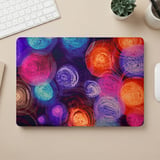 Abstract Glowing Circles MacBook Case thumbnail 5