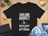 Sailing Addict Tee Sailboat Sweatshirt  thumbnail 1