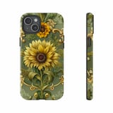 Sunflower iPhone Case: Floral, Ornamental, Protective, Botanical Design thumbnail 5