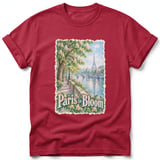 Paris in Bloom ~ Comfort Colors Premium Tee thumbnail 2