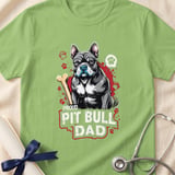 Proud Pit Bull Dad Tee | Pit Bull Dad Shirt | Pittie Dad Gift | Dog Dad Apparel thumbnail 6