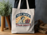 Tidy Wife Trash Bins Tote Bag thumbnail 3