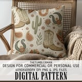 Boho Western Dreams Digital Design Size Bundle Png thumbnail 5