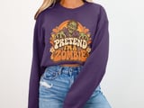 Pretend I'm A Zombie Tee or Sweatshirt thumbnail 15