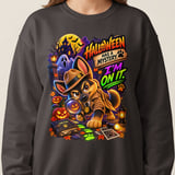 Halloween Mystery Detective Chase Dog Sweatshirt thumbnail 15