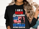 Mom Grandma Veteran Tee thumbnail 13