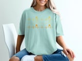 Pickleball Comfort Colors Shirt, Heartbeat Pulse Graphic, Vintage Graphic Tee thumbnail 12