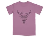 Desert Bloom Skull Hearts Graphic Tee thumbnail 4