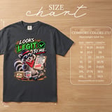 Looks Legit To Me Raccoon Tee thumbnail 3