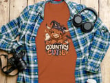 Country Cutie Highland Cow Tee or Sweatshirt thumbnail 12