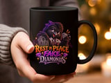 Rest In Peace Fake Diamonds Raven Mug thumbnail 13