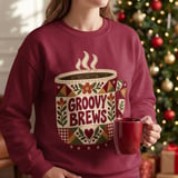 Groovy Brews Coffee Tee thumbnail 12