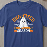 EKG-Cited For Spooky Season Tee thumbnail 4