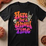 Here for a Ghoul Time Tee thumbnail 5