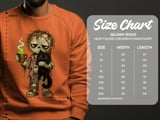 Tired Zombie and Black Cat Tee or Sweatshirt thumbnail 17