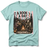 A Book A Day Keeps Reality Away Tee thumbnail 2