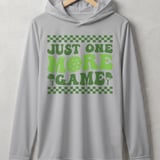 Pickleball Sport-Tek Performance Hood, Just One More Game, Lightweight Hoodie thumbnail 6