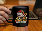 Save Lives Drink Coffee Mug thumbnail 5